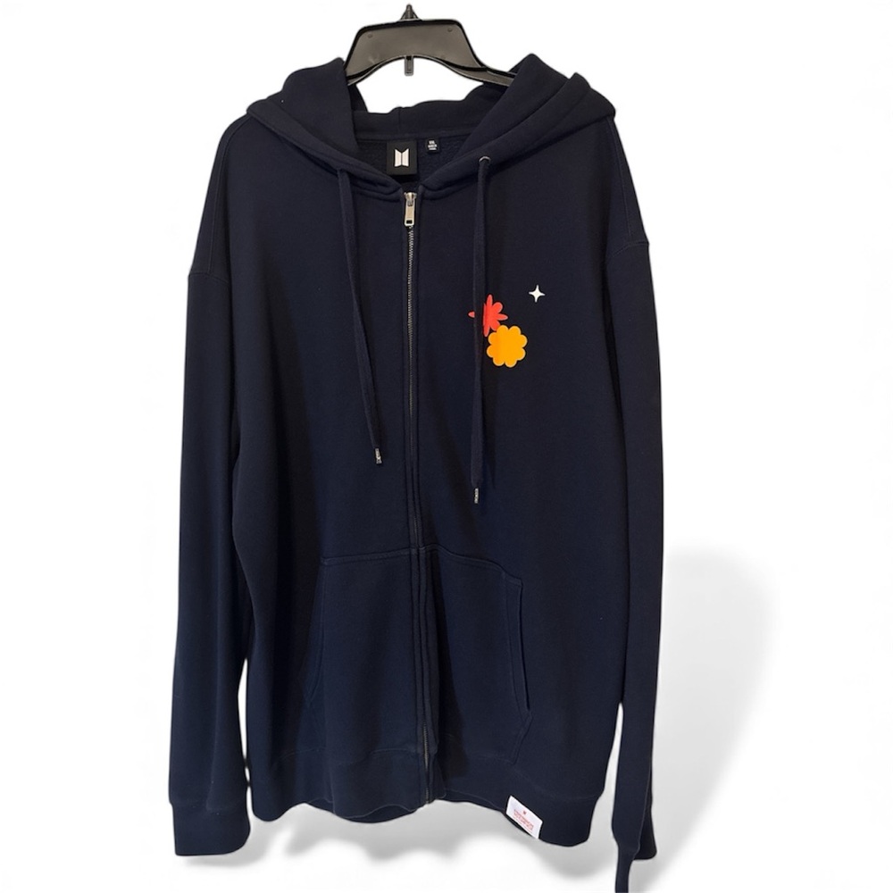 *NEW* BTS PERMISSION TO DANCE ON STAGE LAS VEGAS ZIP-UP HOODIE (NY XXL)